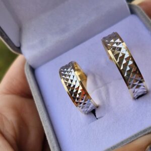 Aliança Bodas de Prata XII 18K - Imagem 4