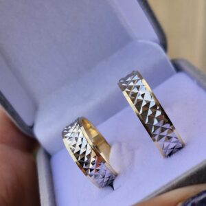 Aliança Bodas de Prata XII 18K - Imagem 5