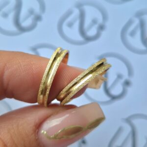 Aliança Canastra 3mm 10K - Imagem 8