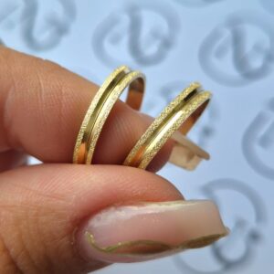 Aliança Canastra 3mm 18k - Imagem 2