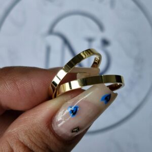Aliança Elegancy II 2mm 18K - Imagem 4