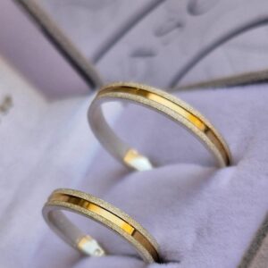 Aliança Emma 3mm Prata 950 - Imagem 2