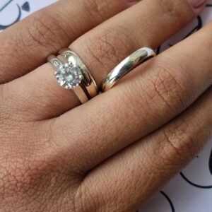 Aliança Lia 3mm - Imagem 5
