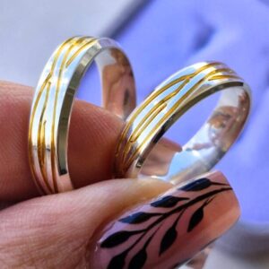 Aliança Bali 5mm Infinito Banhado à Ouro 24K - Imagem 1