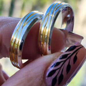 Aliança Bali 5mm Infinito Banhado à Ouro 24K - Imagem 2