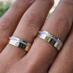 Aliança Bodas de Prata III 10k - Imagem 1