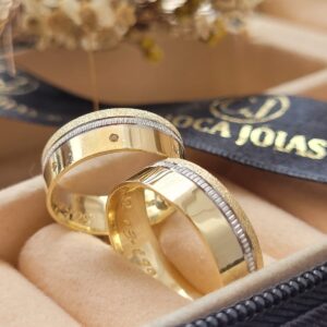 Aliança Bodas de Prata III 10k - Imagem 2