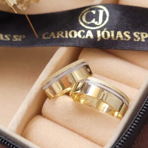 Aliança Bodas de Prata III 10k - Imagem 6