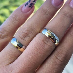 Aliança Bodas de Prata VI 10k - Imagem 1