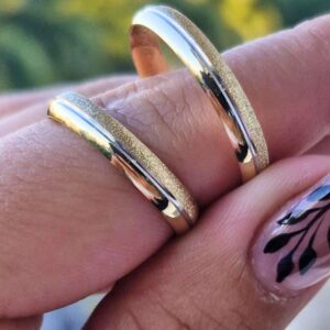 Aliança Bodas de Prata VIII 10K - Imagem 2