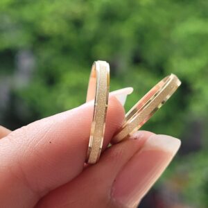 Aliança Cherry 3mm  10K - Imagem 1