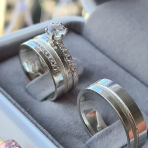 Aliança Diamond 6mm - Imagem 4