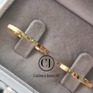 Aliança Finally Ouro 18K - Imagem 2