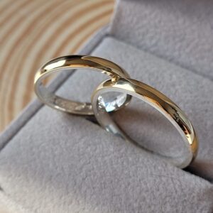 Aliança Lia 3mm Ouro 18K - Imagem 4