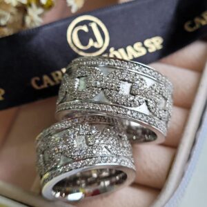 Aliança Luxury 12mm - Imagem 1