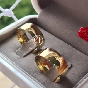 Aliança Mundi - Ouro 18K - Imagem 3