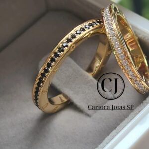 Aliança Pretty Ouro 18K - Imagem 2
