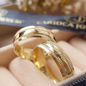 Aliança Serena 6mm 18K - Imagem 1