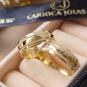 Aliança Serena 6mm 18K - Imagem 2