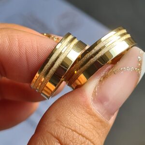 Aliança Shine 6,5mm 10k - Imagem 5