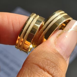 Aliança Shine 6,5mm 18k - Imagem 2