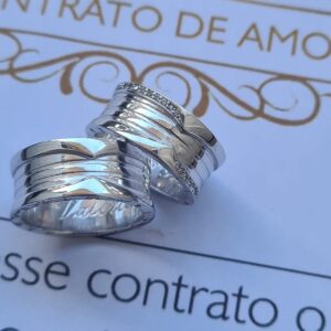 Aliança Trilho Com Bico 10mm - Imagem 4