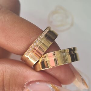Aliança Viena Polida 6mm 18K - Imagem 1