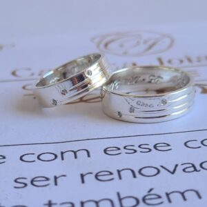 Aliança Yumi 6mm - Imagem 1