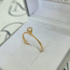 Anel Solitário Feeling 18k - Imagem 3
