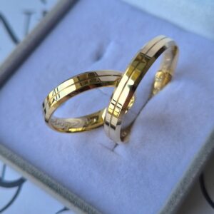 Sofia 4mm com friso 18k - Imagem 4