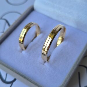 Sofia 4mm com friso 18k - Imagem 5