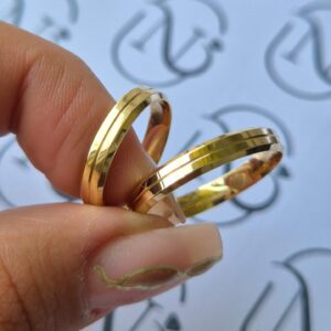 Sofia 4mm com friso 18k - Imagem 7