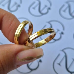 Sofia 4mm com friso 18k - Imagem 8