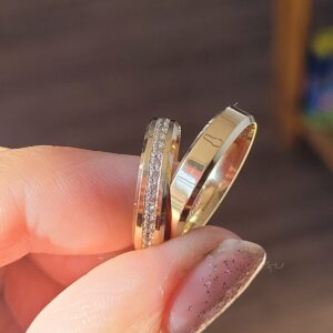 Sofia 4mm Cravejada 18K - Imagem 4